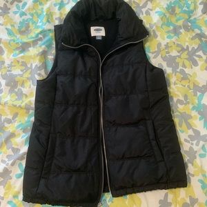 Black old navy vest